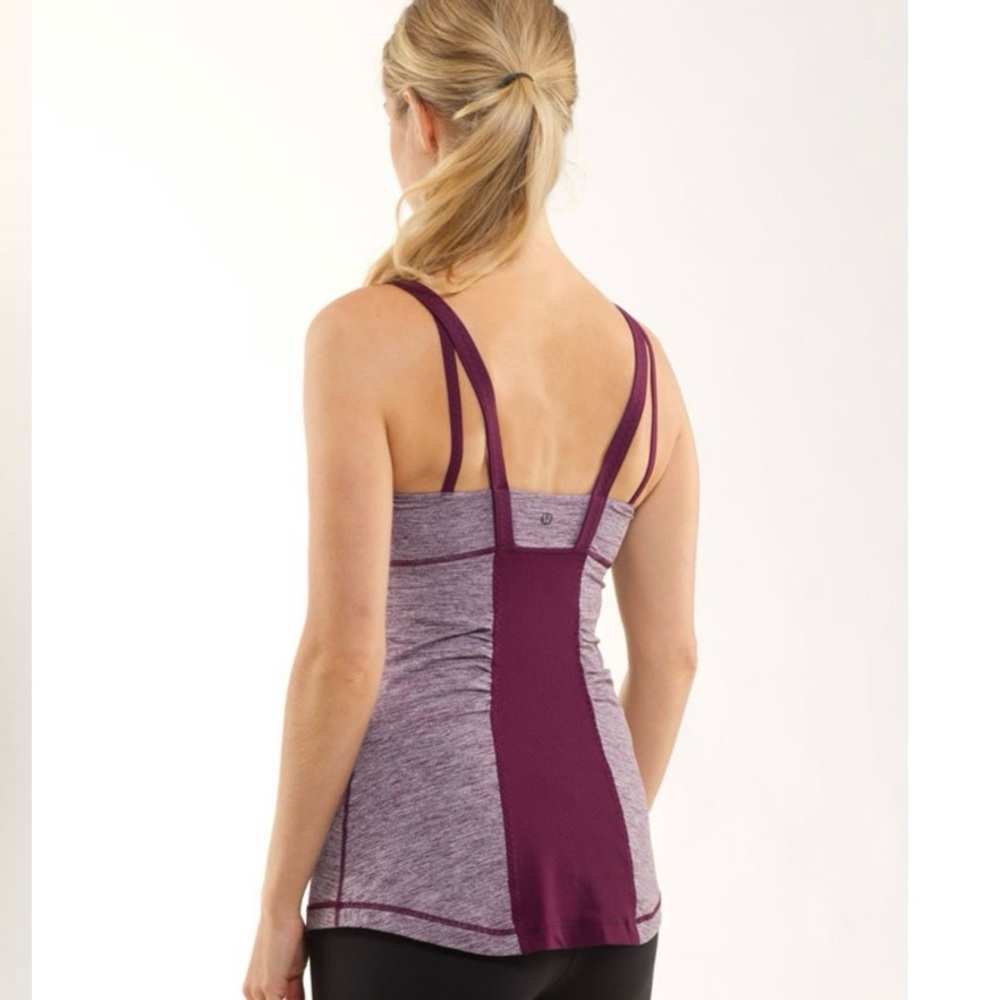 Lululemon Active Strength Tank
Heathered Plum / Plum